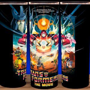 Transformer 80s The Movie Cup Mug Tumbler
